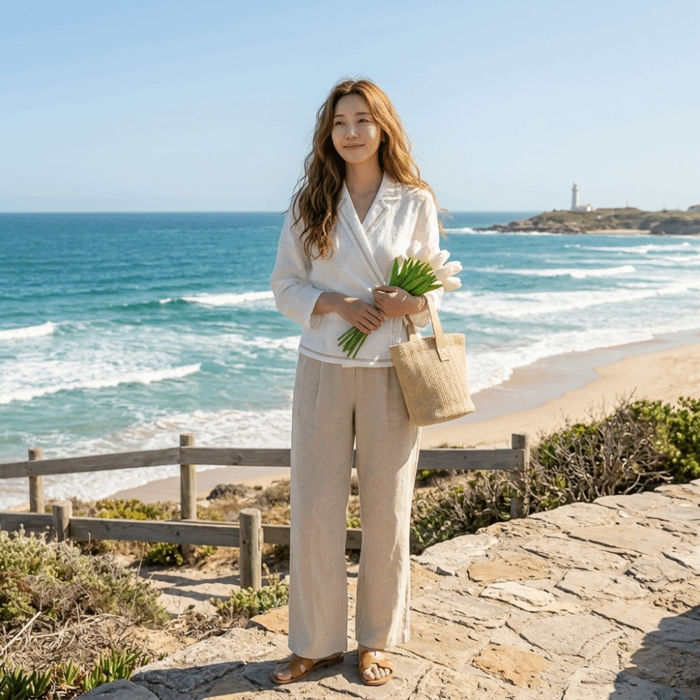 Cute PU Straw Bucket Bag Korea - Woven Straw Bag 리뷰 및 가격