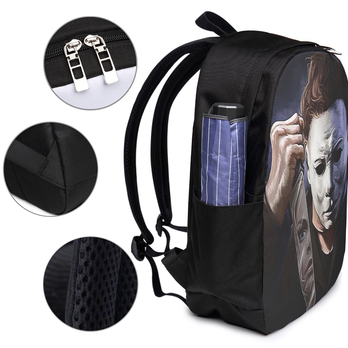 Michael Myers Backpack Travel  - Women Bags College 리뷰 및 가격
