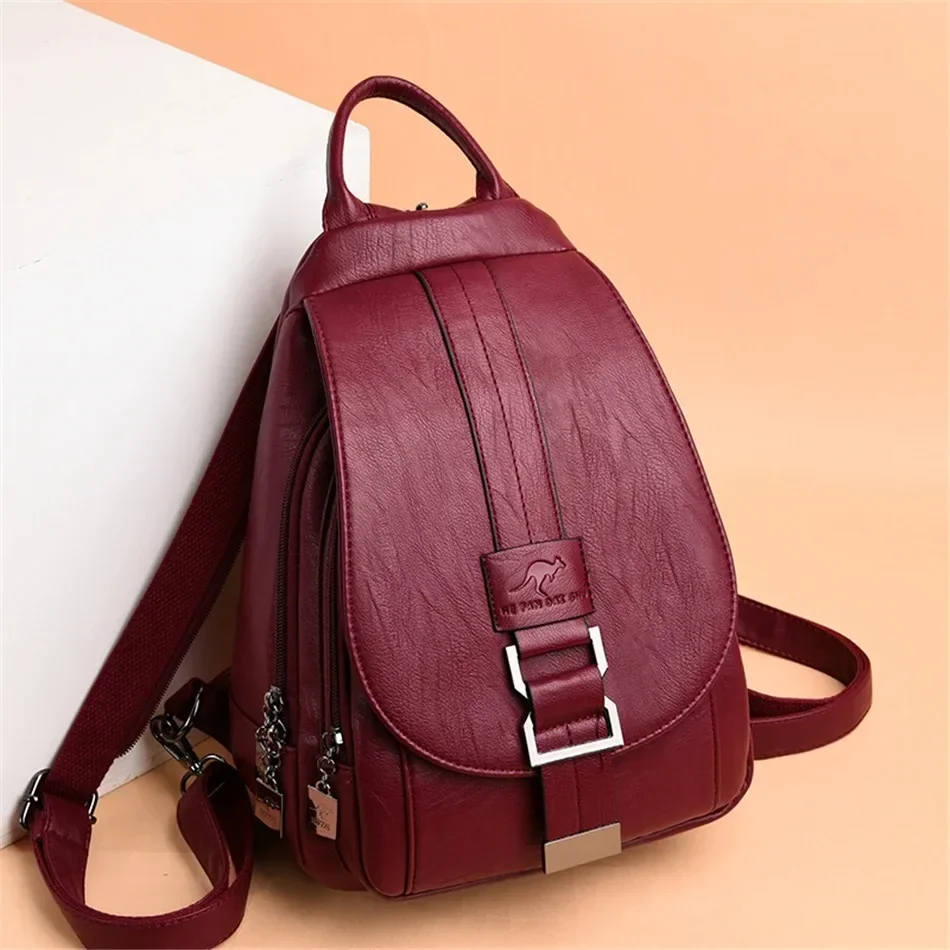 Multifunctional Women Leather  - Women'S Kangaroo Bags 리뷰 및 가격