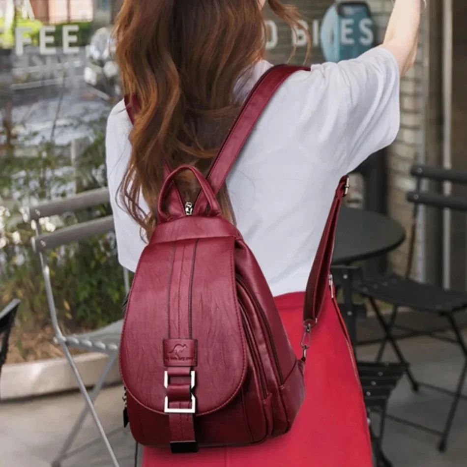 Multifunctional Women Leather  - Women'S Kangaroo Bags 리뷰 및 가격