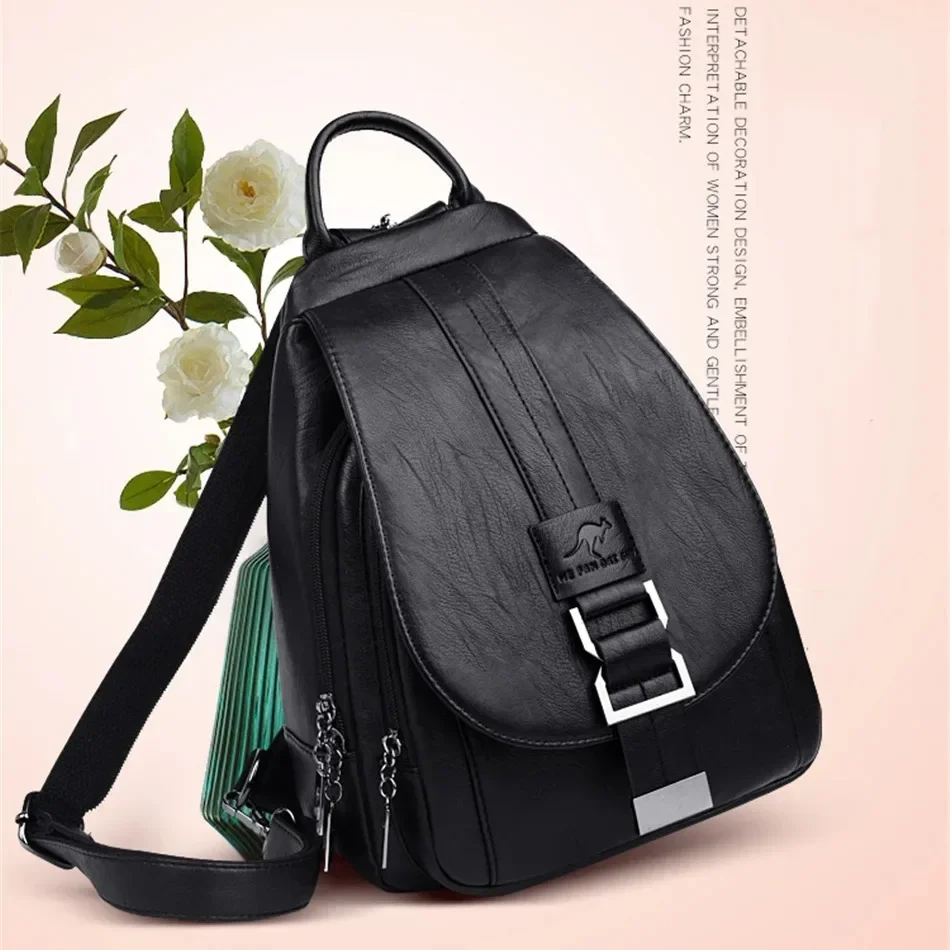 Multifunctional Women Leather  - Women'S Kangaroo Bags 리뷰 및 가격