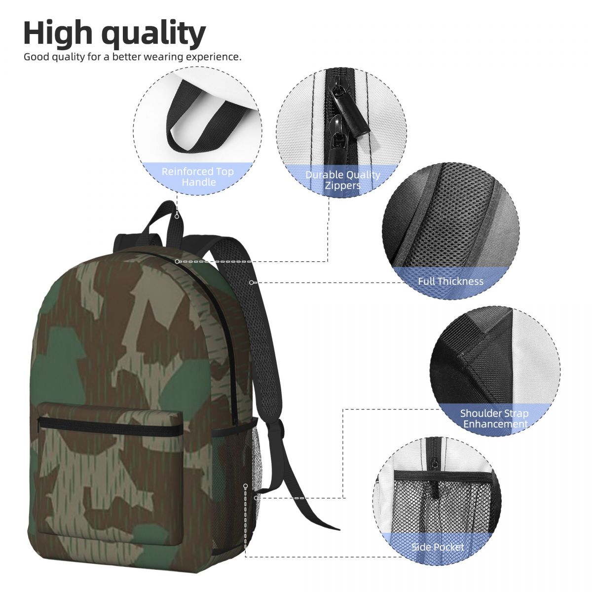 WW2 Germany Military Splinter  - Women Bags Germany 리뷰 및 가격