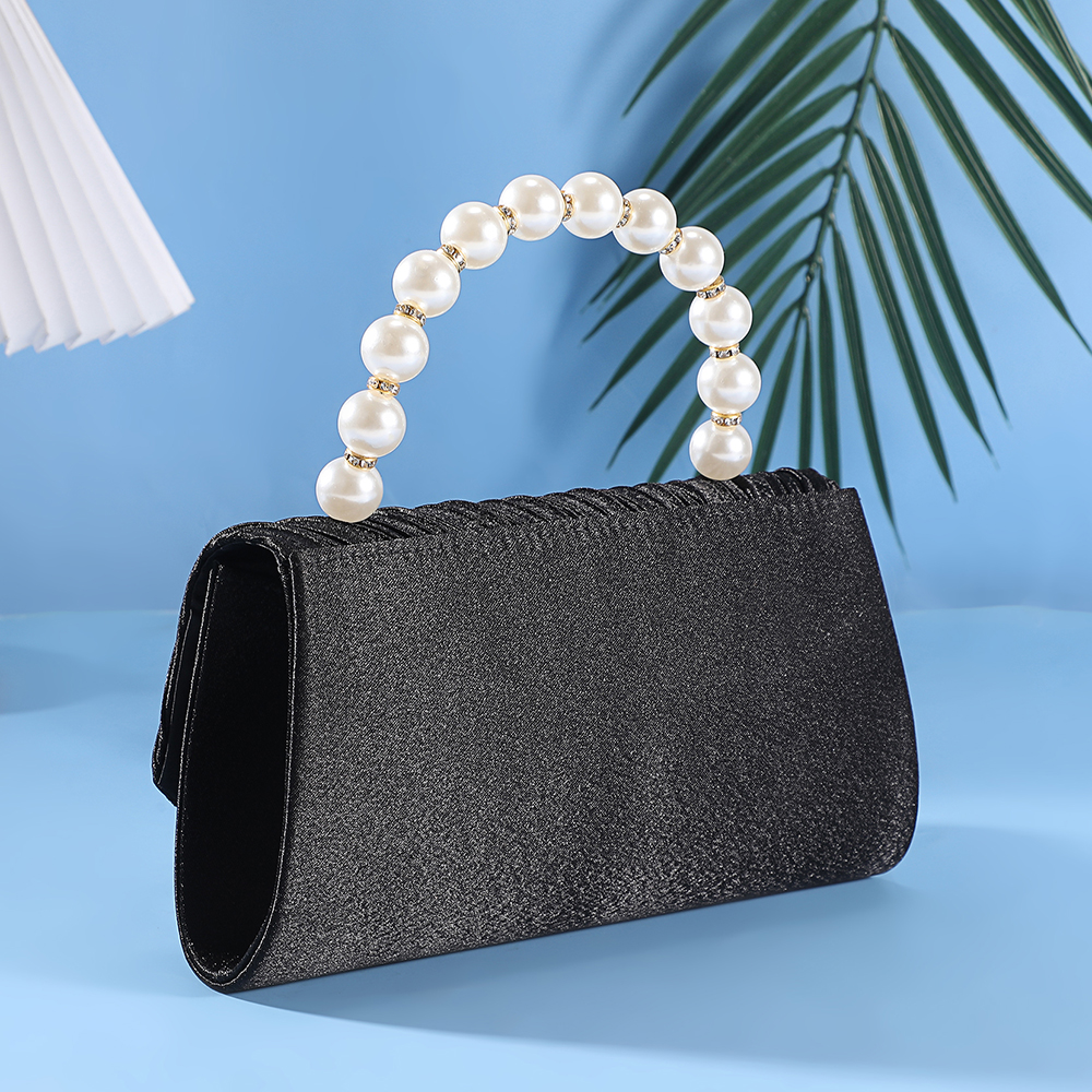 New pleated pearl handbag - el - Flap Bag Envelope 리뷰 및 가격