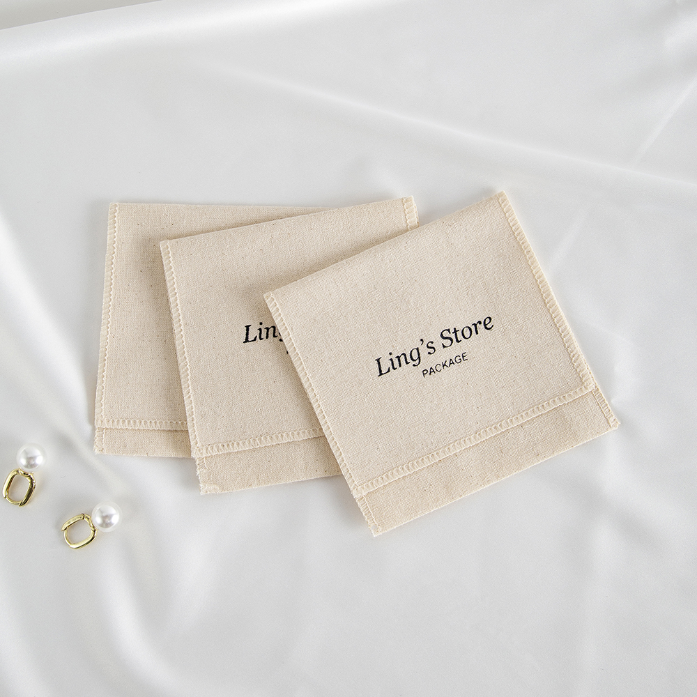 Custom Logo Canvas Cotton Musl - Flap Bag Envelope 리뷰 및 가격