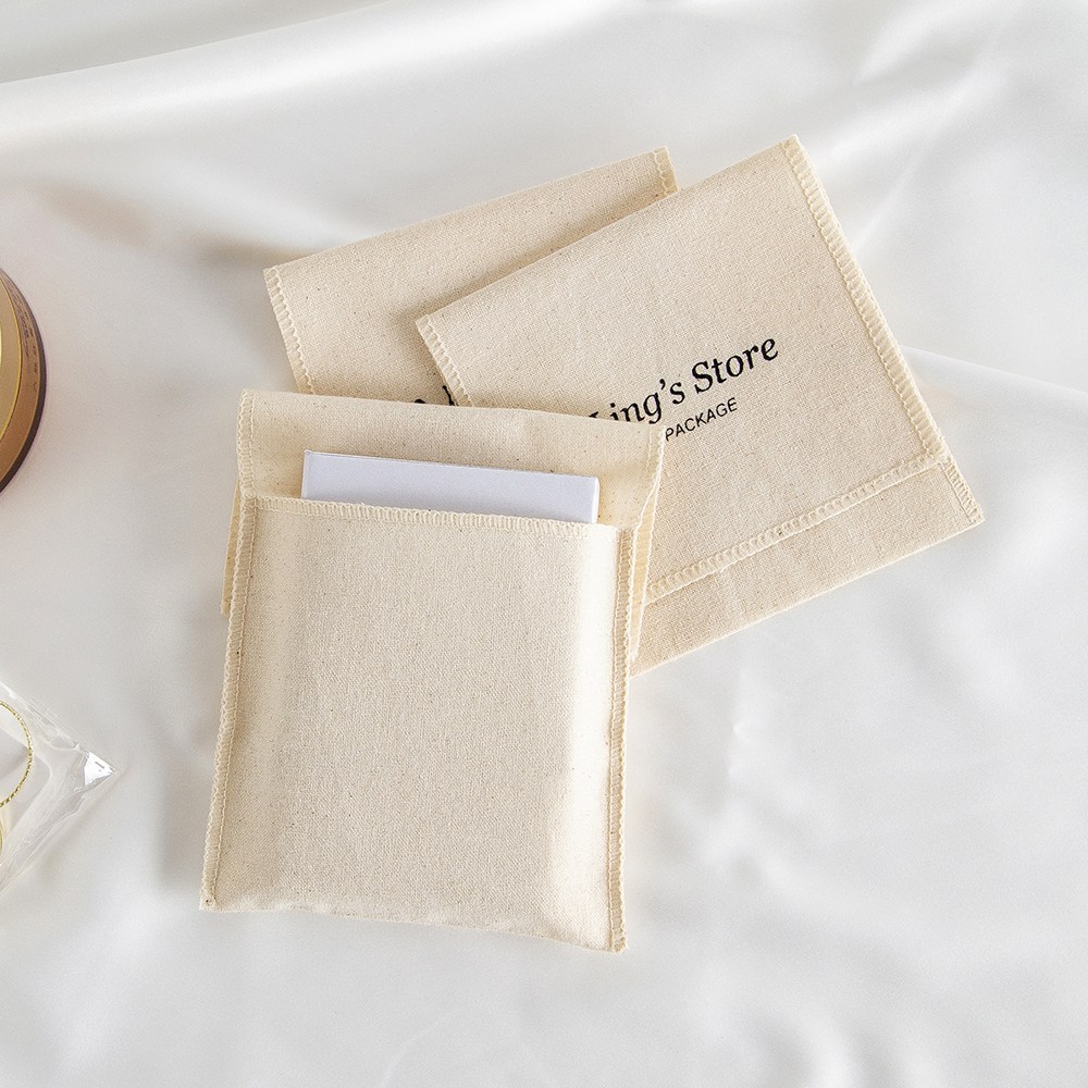 Custom Logo Canvas Cotton Musl - Flap Bag Envelope 리뷰 및 가격