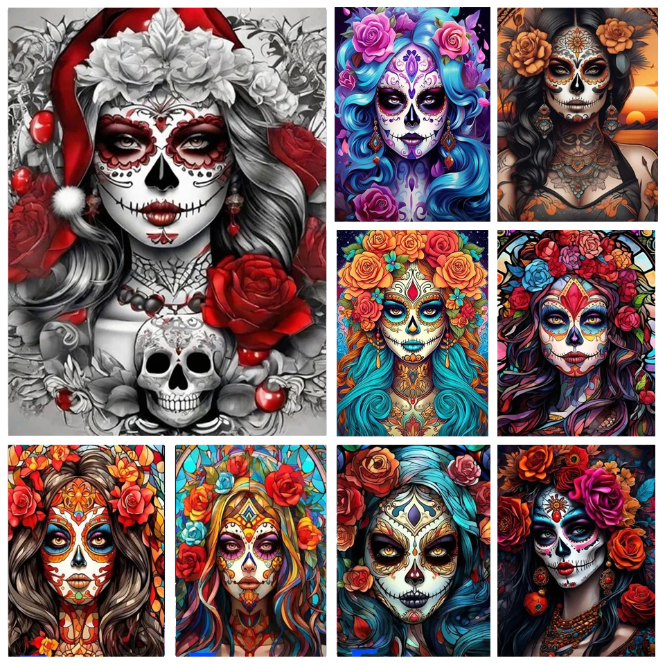 Mexican Catrina Sugar Skull Gi - Women Bags Pictures 리뷰 및 가격