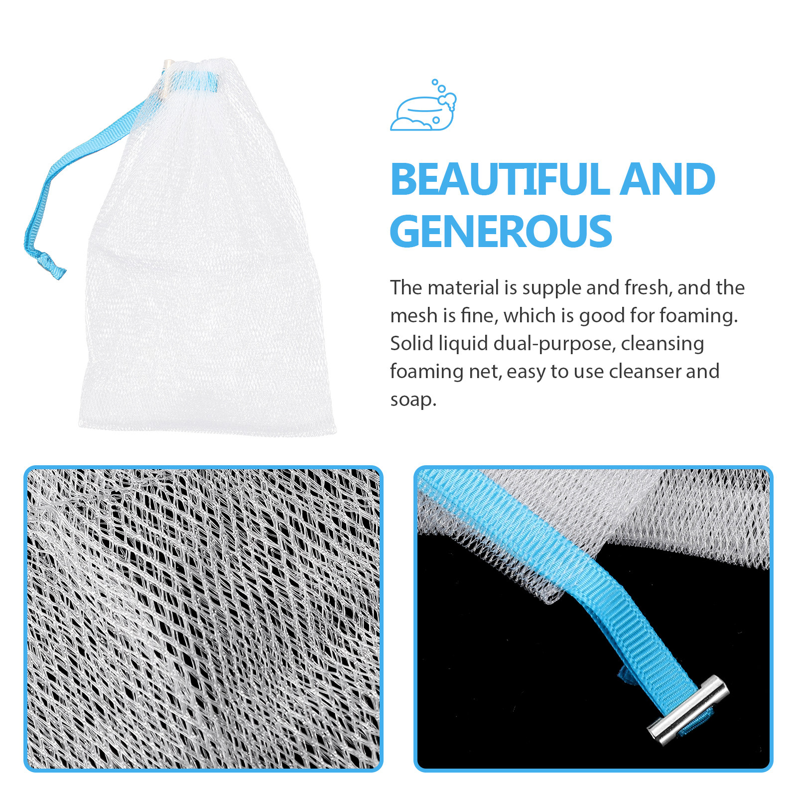 8Pcs Face Cleaning Net Soap Ne - Mesh Net Bag 리뷰 및 가격