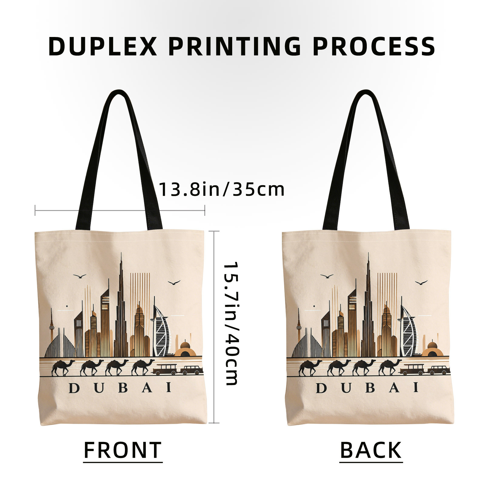 Pattern Printing Handbag Large - Women Bags Dubai 리뷰 및 가격
