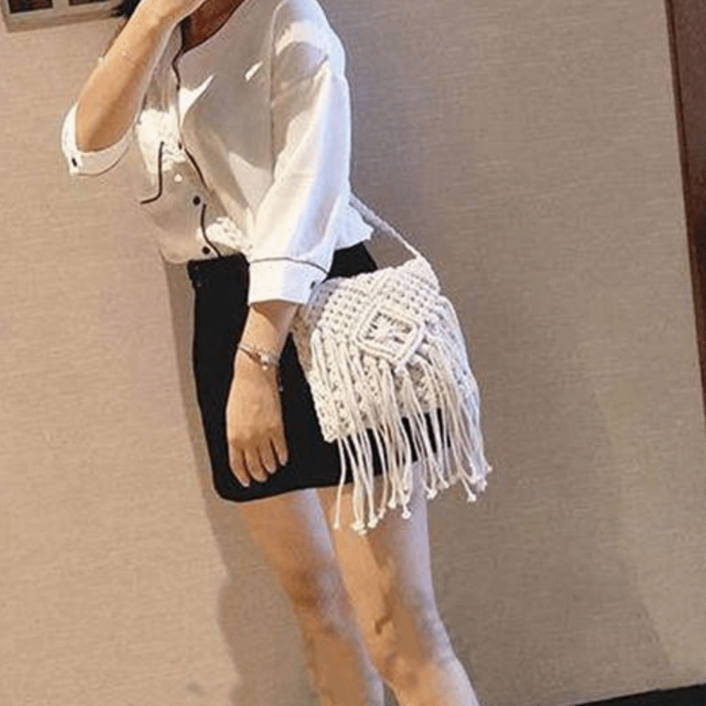 Fashion Ethnic Style Woven Str - Woven Straw Bag 리뷰 및 가격