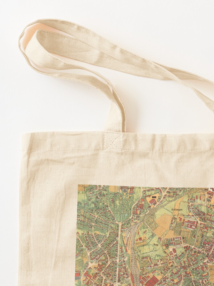 Vintage Map of Bayreuth, Germa - Women Bags Germany 리뷰 및 가격