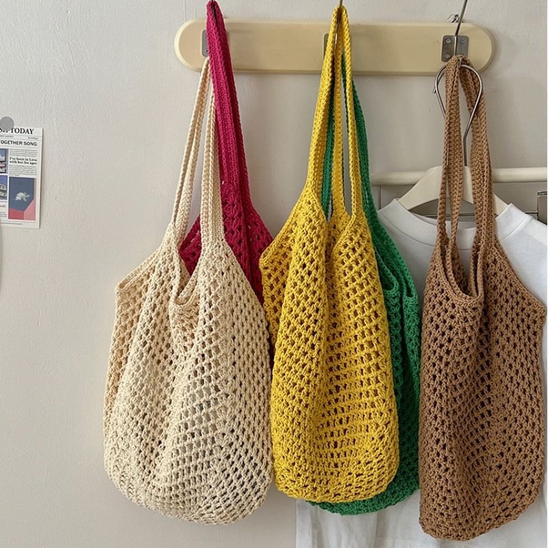 Women's Shoulder Bags Casual S - Woven Straw Bag 리뷰 및 가격