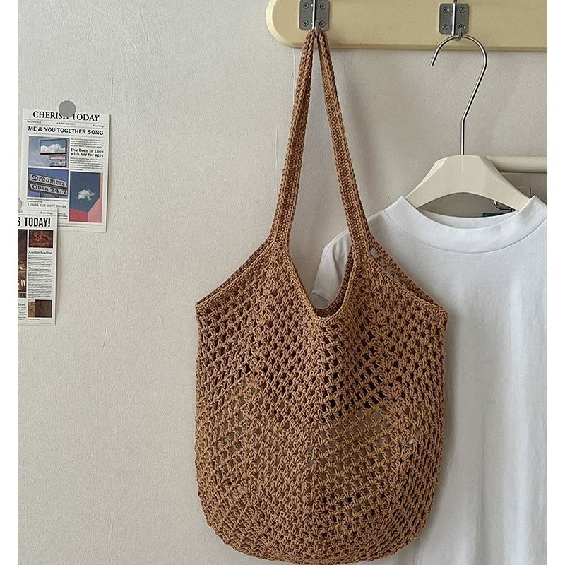 Women's Shoulder Bags Casual S - Woven Straw Bag 리뷰 및 가격