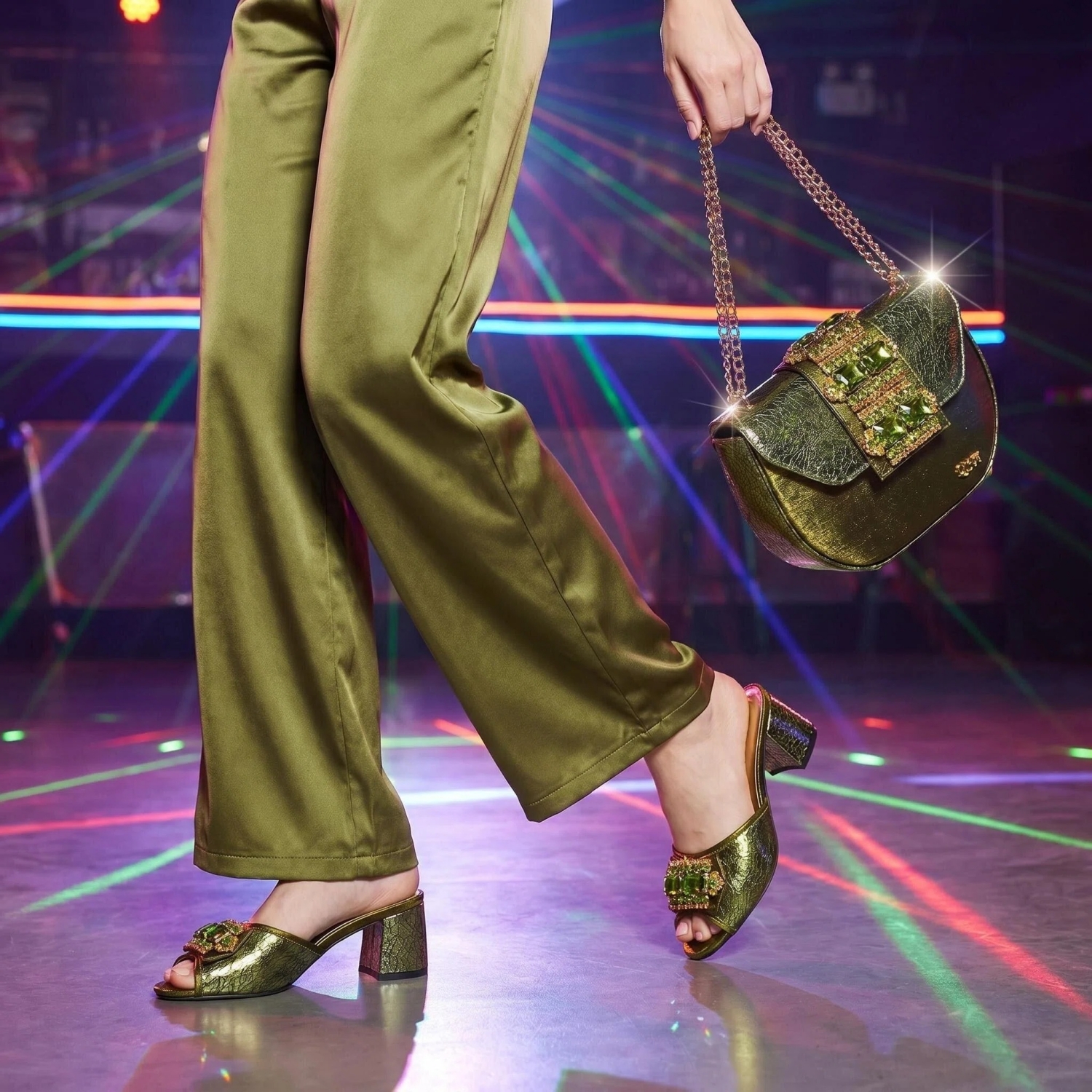 Dubai Rhinestone Luxury Slippe - Women Bags Dubai 리뷰 및 가격