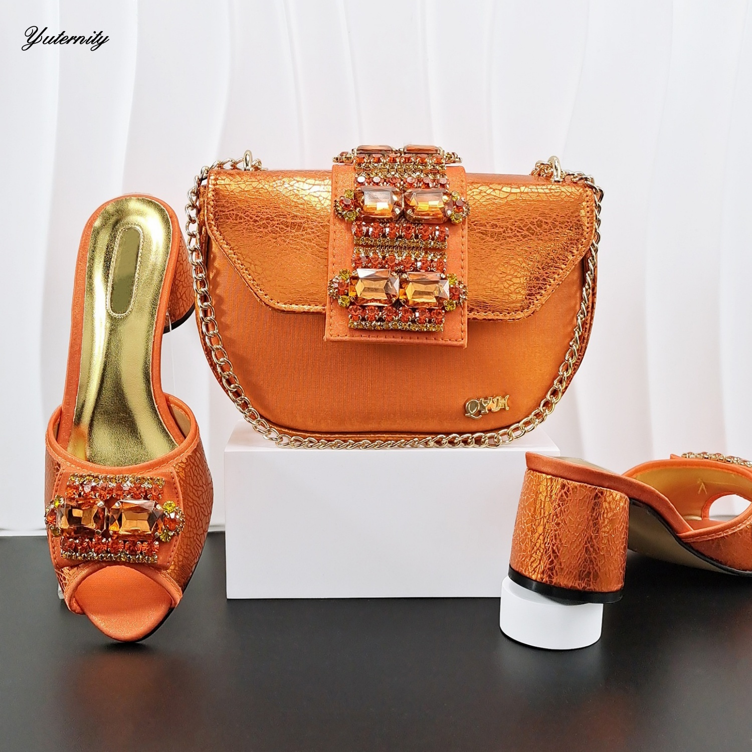 Dubai Rhinestone Luxury Slippe - Women Bags Dubai 리뷰 및 가격