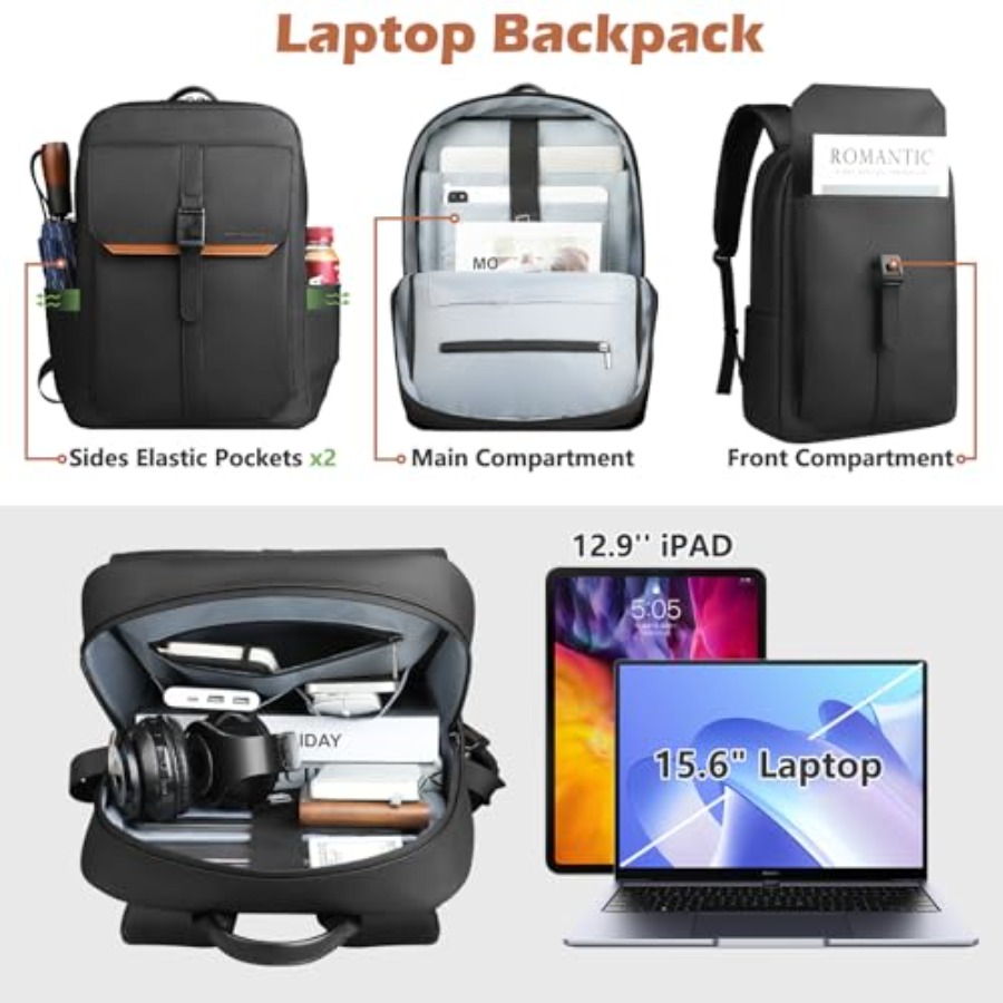 Slim Laptop Backpack for Men W - Women Bags College 리뷰 및 가격