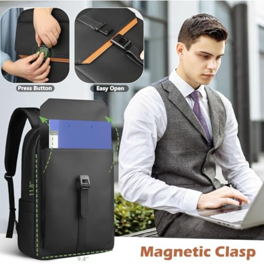 Slim Laptop Backpack for Men W - Women Bags College 리뷰 및 가격