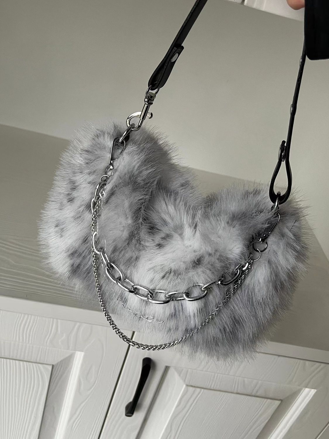 JIAERDI Vintage Y2K Handbag Wo - Women Bags Grey 리뷰 및 가격