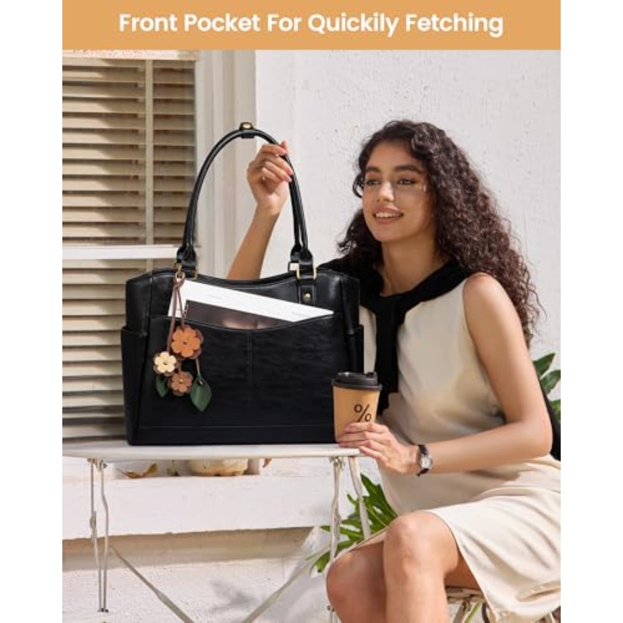 LOVEVOOK Laptop Bag for Women, - Women'S Tote Bags For Work 리뷰 및 가격