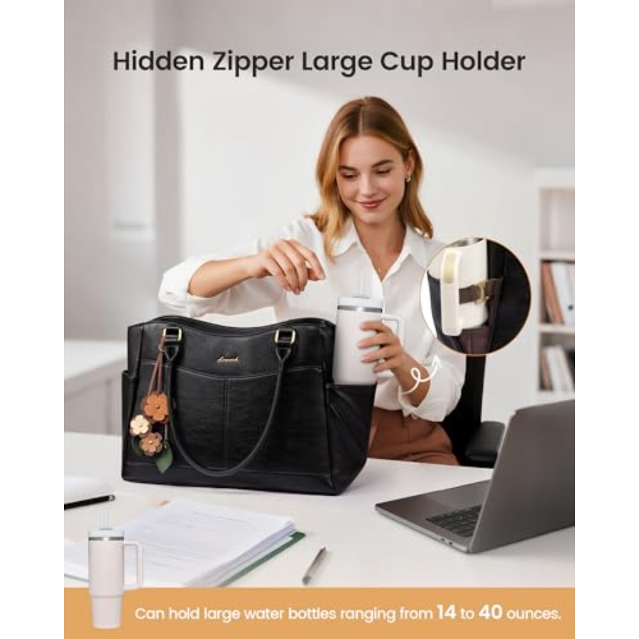 LOVEVOOK Laptop Bag for Women, - Women'S Tote Bags For Work 리뷰 및 가격