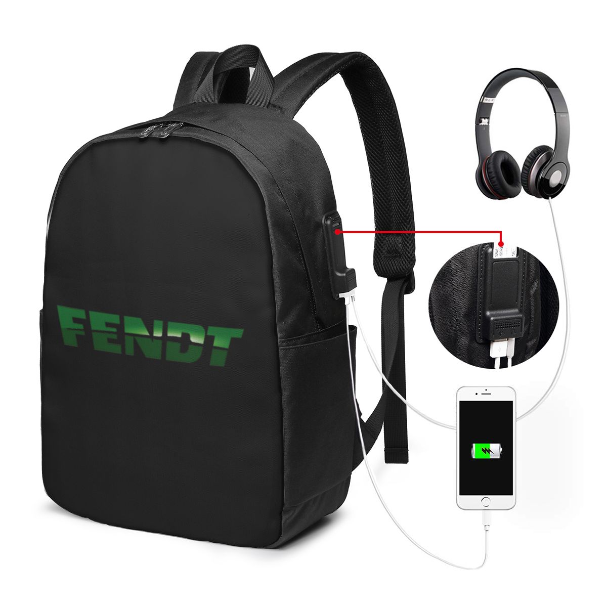 Fendt German Tractors Backpack - Women Bags College 리뷰 및 가격