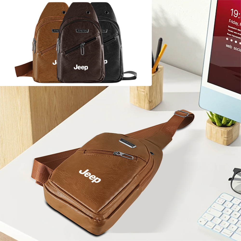 PU Leather Chest Bag Crossbody - Women'S Jeep Bags 리뷰 및 가격
