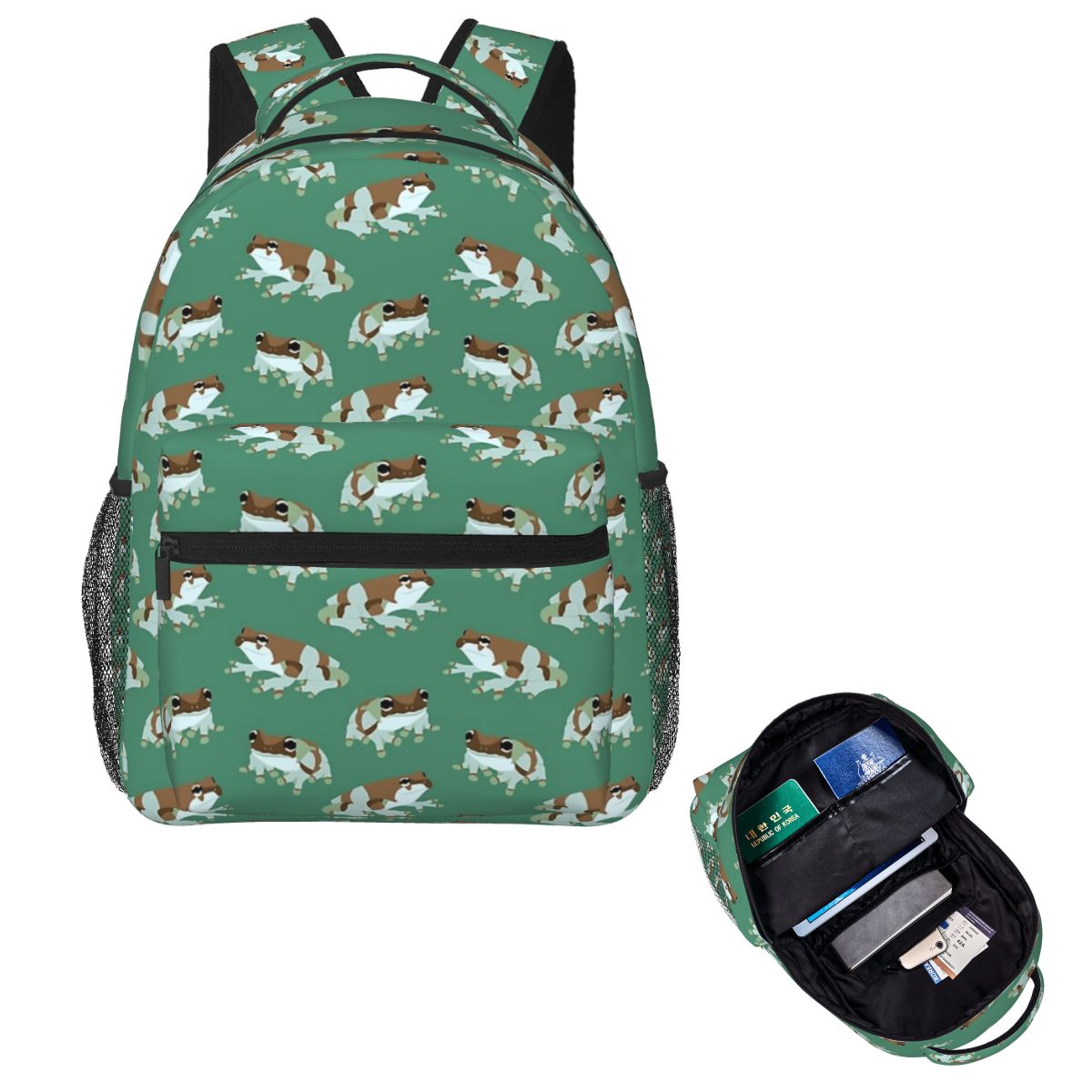 Amazon Milk Frog Pattern Backp - Women Bags Amazon 리뷰 및 가격