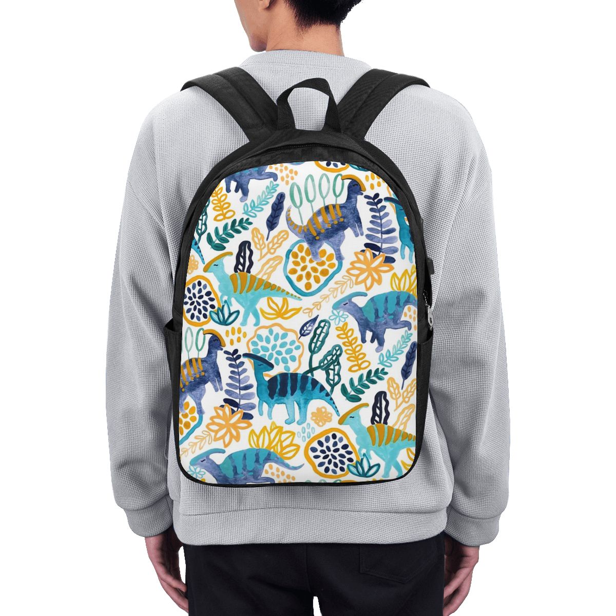 Gouache Parasaurolophuses Back - Women Bags College 리뷰 및 가격
