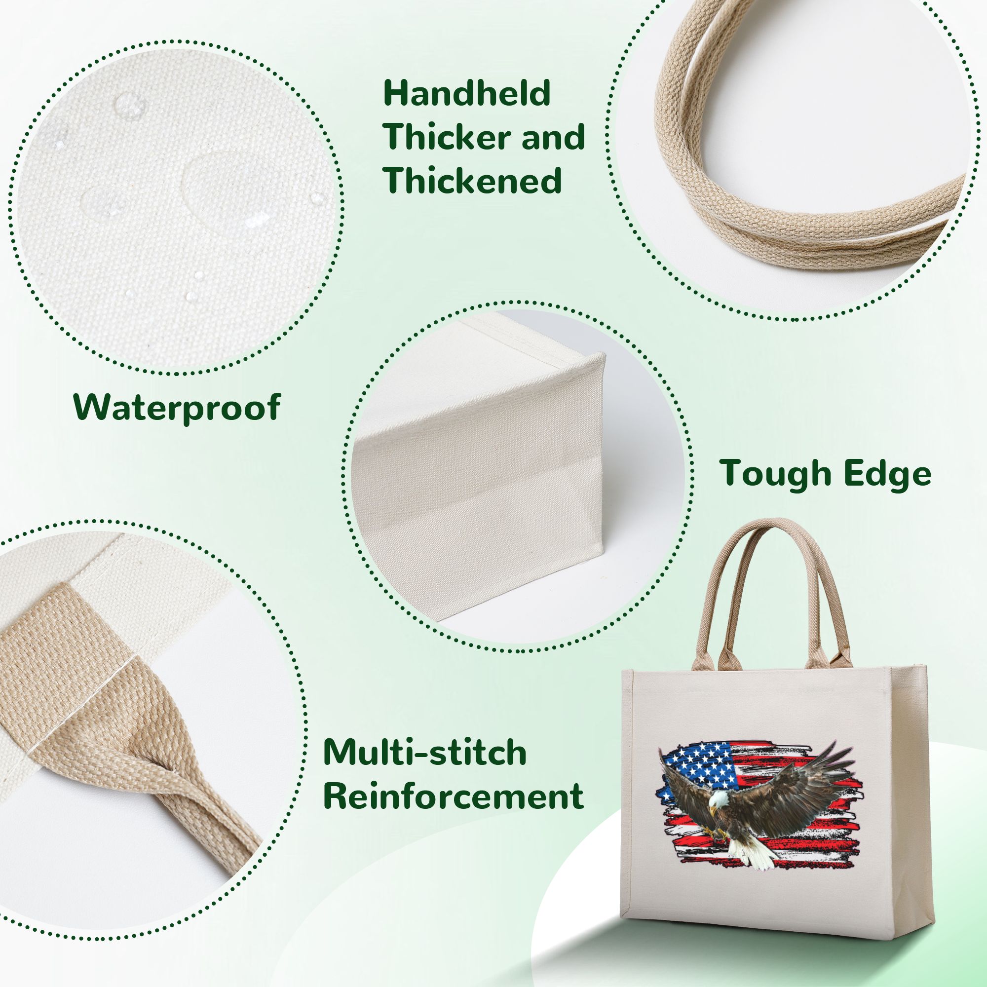 Custom USA Eagle American Flag - Women Bags Usa 리뷰 및 가격
