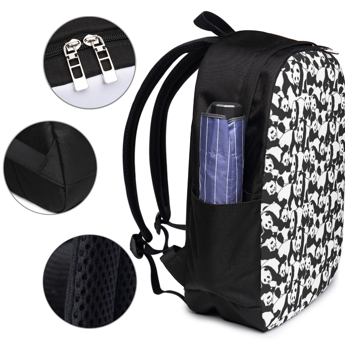 Panda Pattern Backpack Travel  - Women Bags College 리뷰 및 가격