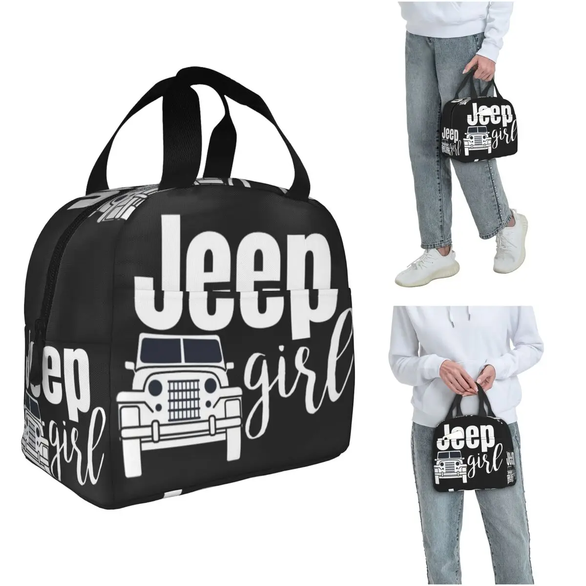 Jeep Girl Insulated Lunch Bag  - Women'S Jeep Bags 리뷰 및 가격