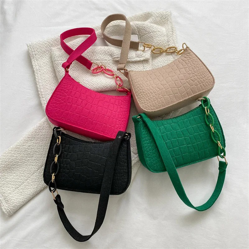 Fashion Ladies Handbag Under C - Half Moon Crescent 리뷰 및 가격