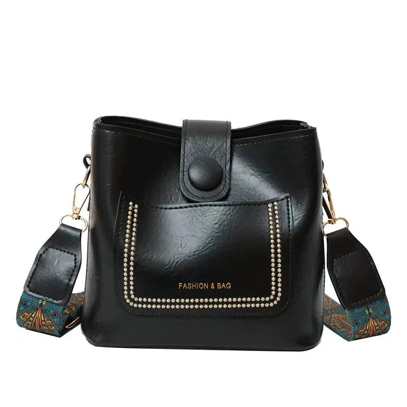 Vintage Simple PU Leather Buck - Women Bags Designer 리뷰 및 가격